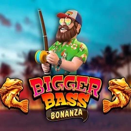Bigger Bass Bonanza logo by Pragmatic Play JaaBet Casino
