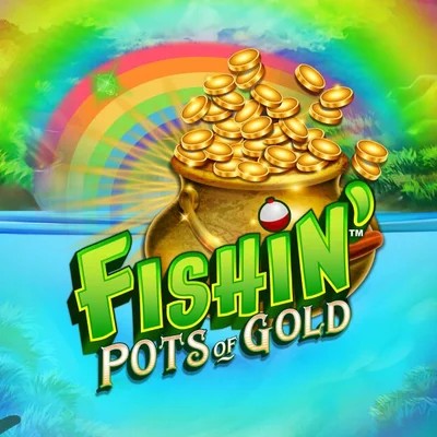Fishin Pots Of Gold logo – Slots by Gameburger Studios at JaaBet Casino