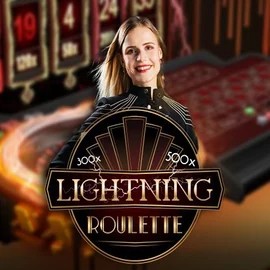 Lightning Roulette casino game by Evolution – featured logo at JaaBet Casino