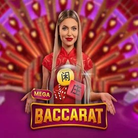 Mega Baccarat logo – Live Casino by Pragmatic Play at JaaBet Casino